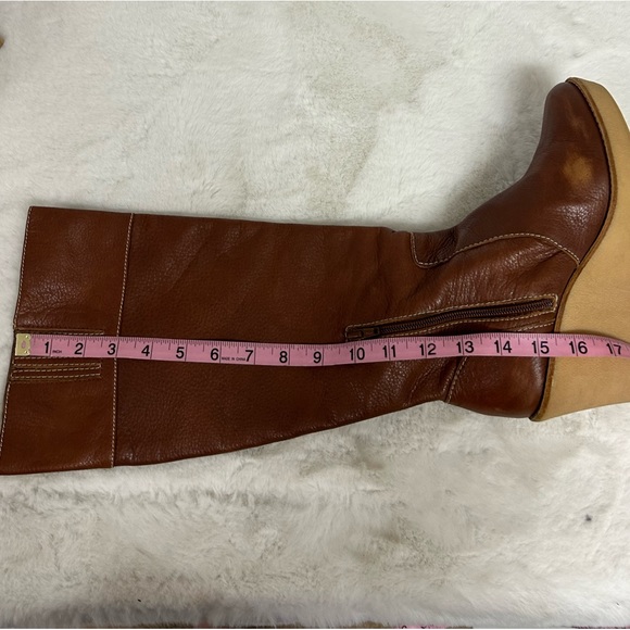 Johnston & Murphy Knee Tall Wedge Boots - Picture 7 of 11